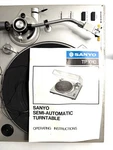 Player & 14 Records Sanyo TP1010 Vintage Tested Excellent Semiautomatic. Fixed Price $199.99.