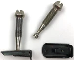 Part Only: Shipping Lock Down Screws For General Electric T262 Record Player. Fixed Price $9.45.