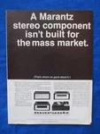 Marantz SLT-12U Turntable 7T Pre 10B Tuner 15 Magazine Ad Audio October 1968. Fixed Price $19.82.