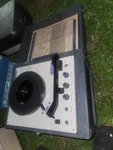 Vintage Califone Stereo Record Player/model 1030AV Variable Speed Phono Serviced. Fixed Price $255.00.