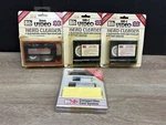Vintage Bib Compact Disc Care Kit & Vhs-c Video Head Cleaner Lot New Nos. Fixed Price $24.95.