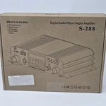 S-288 Digital Audio Player Output Amplifier Usb Rca Stereo Mini W/ Remote. Fixed Price $44.95.