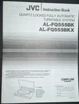 Jvc AL-FQ555BKX Turntable Owners Manual Original. Fixed Price $29.99.