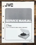 Jvc L-F66 Record Player / Turntable Service Manual *original*. Fixed Price $19.97.