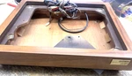 Vintage Sony PS-5520 Turntable Original Wood Base Plinth W/ Wires. Fixed Price $55.00.