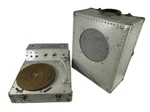 1950'S Bogen Military Sound Reproducer IC/RPM-4B Tube Amp, Turntable & Speaker. Fixed Price $637.20.