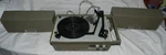 Vtg. Realistic Solid State Automatic Portable Record Player W/speakers 13-1147. Fixed Price $74.99.
