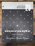 Marantz Model 25 Receiver Service Manual *original*. Fixed Price $29.97.