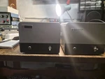 (2) Bogen MO-100A Watt Monoblock Power Amps Untested All Tubes Included. Fixed Price $950.00.