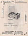 1962 Norelco AG4049/00 /10 Record Player Changer Service Manual Photofact Repair. Fixed Price $8.99.