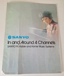 Sanyo Portable And Home Music Systems Booklet - Free Aust. Fixed Price $10.72.