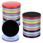 Exercise Glider Discs Fitness Slider Dual Sided Ab Pads For Gym Carpet 20 Pcs. Fixed Price $42.17.