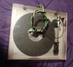 Vintage Sharp RP-50 Turntable Electronic Belt Drive System 33-45 Parts Or Repair. Fixed Price $24.00.