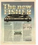 1979 Fisher MT6335 Turntable Stereo Hi-fi Vintage Ad. Fixed Price $15.95.