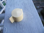 Voice Music One Cream Ivory Plastic Control Knob Off 1200 Model Turntable. Fixed Price $9.99.