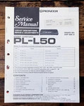 Pioneer PL-L50 Record Player / Turntable Service Manual *original*. Fixed Price $19.97.