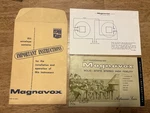 1968 Magnavox Astrosonic Manual Record Player Am/fm And Catalogs. Fixed Price $18.00.