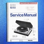 Philips 22GA312 Hi-fi Record Player Service Manual Spiral Closure, Tough Covered. Fixed Price $13.01.