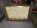 1960'S High Fidelity Symphonic Electric Portable Suitcase Record Player.. Fixed Price $87.00.