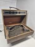 Sears Silvertone Model 8274 Suitcase Record Player Shell. Fixed Price $29.44.
