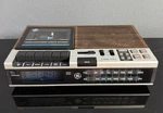 Vtg General Electric Am Fm Clock Radio Cassette Record Player 7-4956B Works. Fixed Price $36.45.