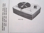 Silvertone 9231, 9232, 9233, 9234, 9236, & 9238 Phonograph Photofact. Fixed Price $5.50.