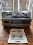 Vintage Panasonic Stereo Record Player Radio SE-1160D Parts Only. Fixed Price $39.99.