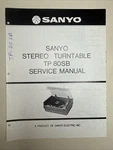 Vintage Sanyo Service Manual Model Number Tp 80SB. Fixed Price $10.00.
