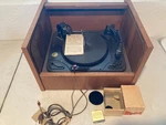 Garrard Rc 88/4 Vintage Turntable Record Player Powers On Spins Roll Up Case. Fixed Price $224.99.