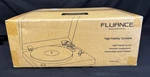 Fluance RT81+ High Fidelity Turntable - Glossy Walnut. Fixed Price $299.00.