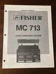 Fisher Mc 713 Audio Stereo System Turntable Service Manual Oem Vintage Diagrams. Fixed Price $14.99.