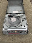 Vintage Bogen VP50 Portable Transistor Transcription Player Turntable, Untested. Fixed Price $159.99.