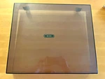 Oem Vintage Bsr Quanta 400 Turntable Dust Cover And Hinges Only. Fixed Price $40.00.
