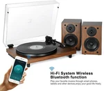 Digitnow Wireless Turntable Hifi System With 36 Watt Bookshelf Speakers Counter. Fixed Price $159.99.