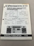 Emerson MC1422 Original Service Manual Free Shipping. Fixed Price $12.00.