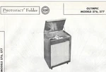 1956 Olympic 576 577 Record Player Fm Radio Photofact Manual Phono Amp Changer. Fixed Price $11.04.