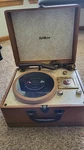 Trav-ler Model 5273 Record Player Electric Phonograph Travler Not Tested. Fixed Price $60.00.