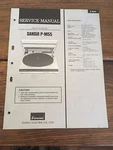 Sansui P-M55 Turntable Service Manual & Schematics Factory Original Rare!. Fixed Price $12.95.