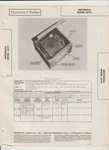 1946 Motorola Model 65F11 Phono/radio Service Manual Sams Photofact A5. Fixed Price $7.55.