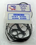 Vcr Belt Kit For Sony SL5400, SL5600, SL5800. Fixed Price $28.51.