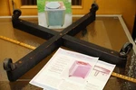 Rca Bq 2A 16" Transcription Turntable Cabinet Legs. Fixed Price $50.00.