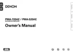 Denon PMA-520AE PMA-720AE Pre-main Amplifier Owners Manual. Fixed Price $22.24.