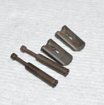 Vintage Admiral RC7F2K-33W Turntable Record Changer Part Feet Pair. Fixed Price $11.52.