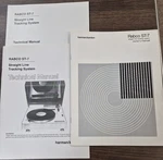 Harman Kardon Rabco ST-7 Straight Line Tracking Sys Tech & Owner Manual Oem. Fixed Price $14.00.