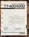 Yamaha TT-400U Record Player / Turntable Service Manual *original*. Fixed Price $19.97.