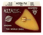 Lp Gear Conical Stylus Needle Replaces Euphonics U-1, U-2, U-4, & More 461-D7. Fixed Price $23.34.