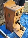 Antique Tube Radio Receiver Wall Telephone The Country Belle By Guild. Fixed Price $59.00.