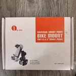 1BYONE Universal Adjustable Bike Mount Fits 3.5-5.5IN Smartphone And Gps. Fixed Price $16.99.