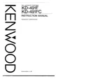 Kenwood KD-491-F Turntable Owners Instruction Manual. Fixed Price $22.24.