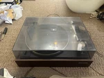 Retro Kenwood KP2022A Belt Drive Automatic Return Turntable With Stanton 500. Fixed Price $215.19.